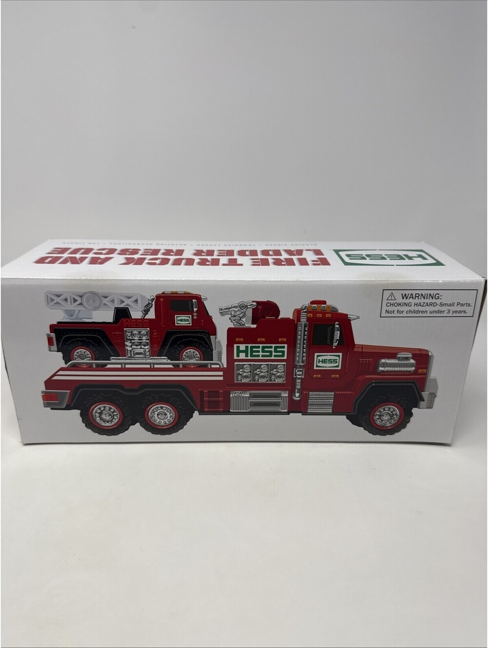 Hess 2015 Fire Truck and Ladder Rescue Lights & Sounds NEW IN BOX
